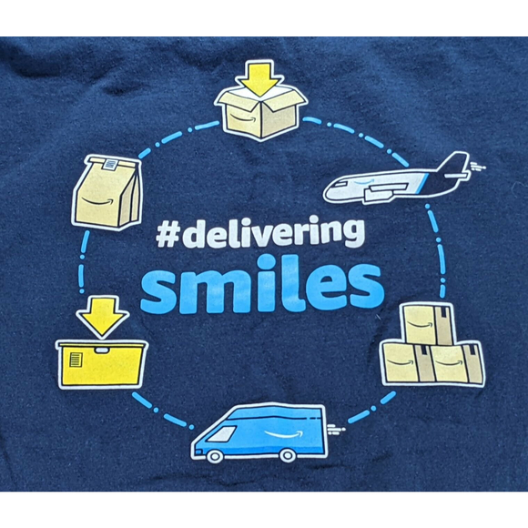 Amazon Peak 2019 Employee Medium Unisex Shirt L + Tattoos - Picture 5 of 7